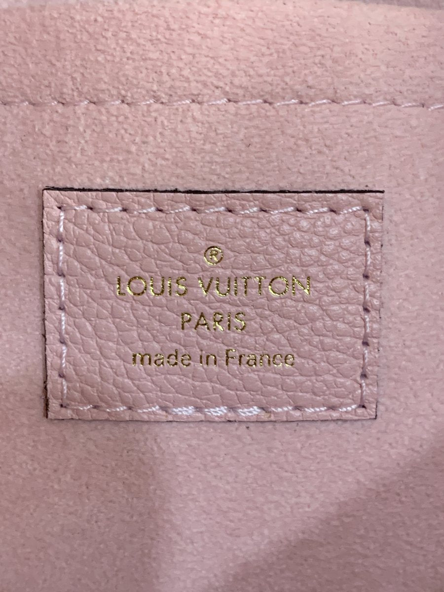 Louis Vuitton Pochette Daily – Damier Ebene / Rosa Ballerina