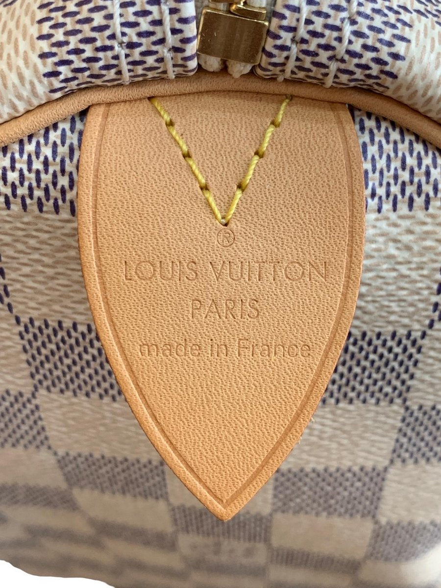 Louis Vuitton speedy 30 damier azur MB0221