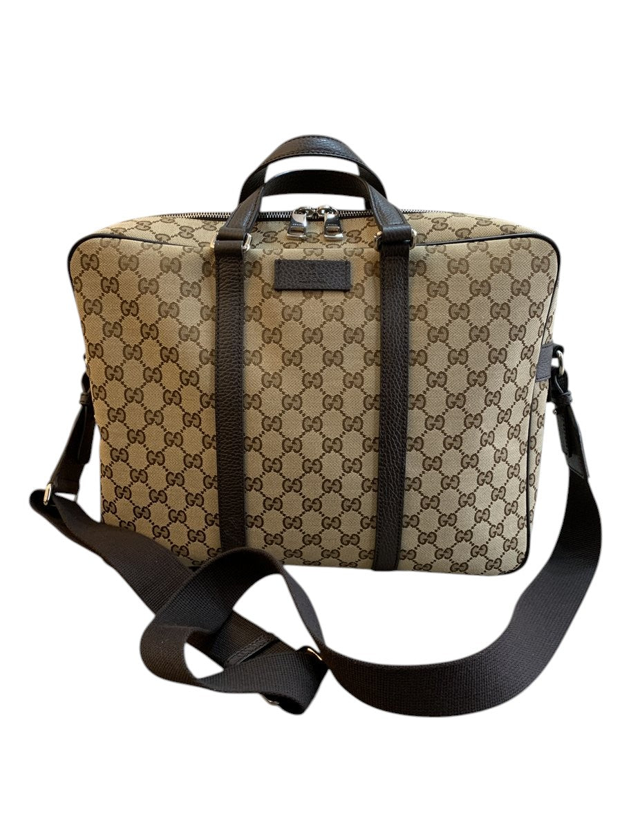 Gucci borsa cartella in tela GG modello 449168