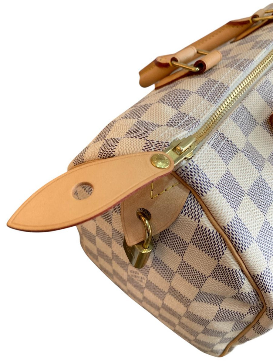 Louis Vuitton speedy 30 damier azur MB0221