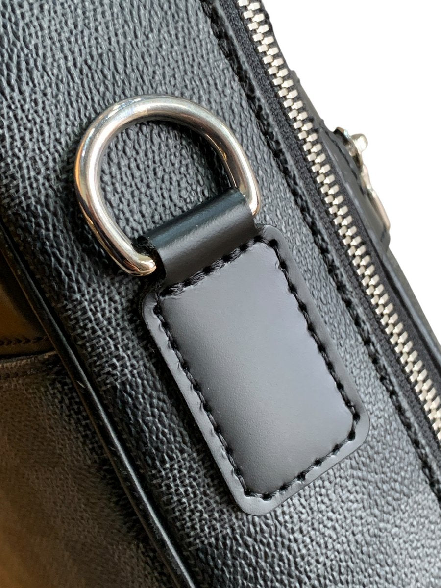 Louis Vuitton Steve cartella in damier grafite N58030