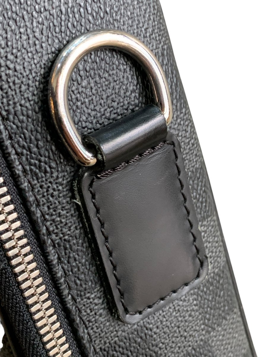 Louis Vuitton Steve cartella in damier grafite N58030