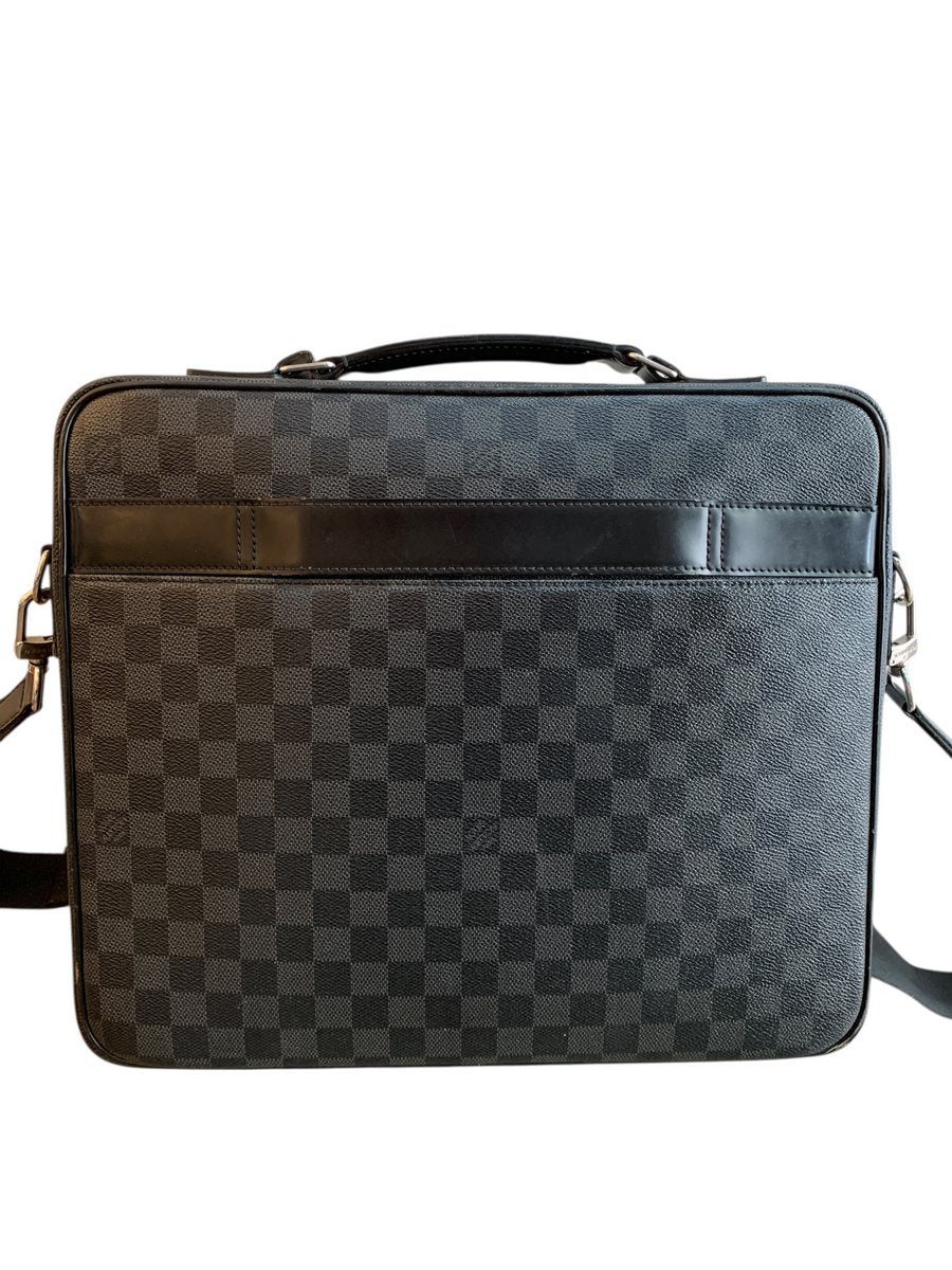 Louis Vuitton Steve cartella in damier grafite N58030