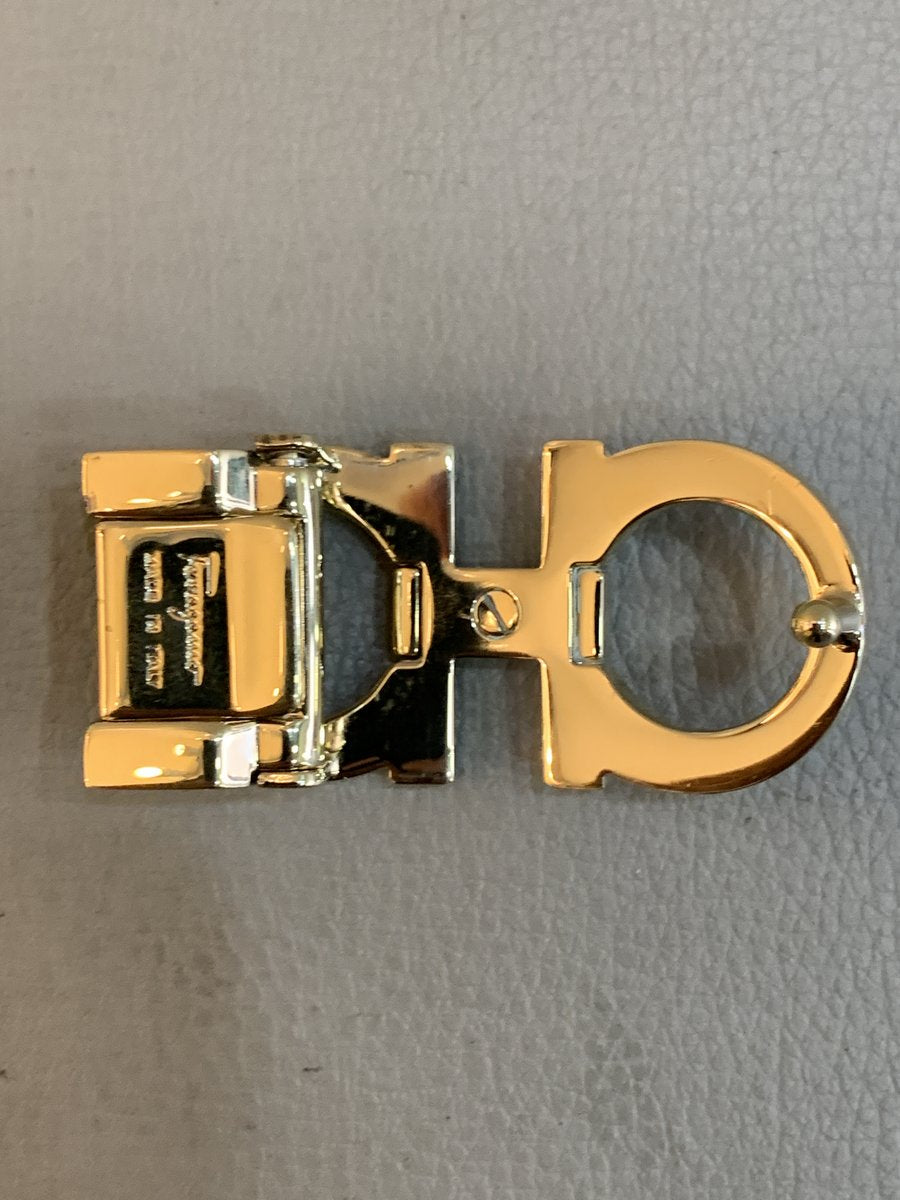 Salvatore Ferragamo Cintura double-face nera e rossa