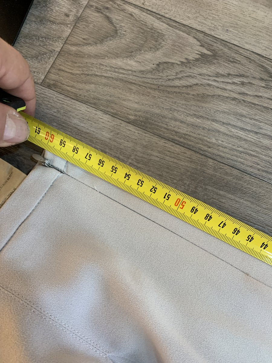 Burberry London gonna in lana colore grigio tg. 40