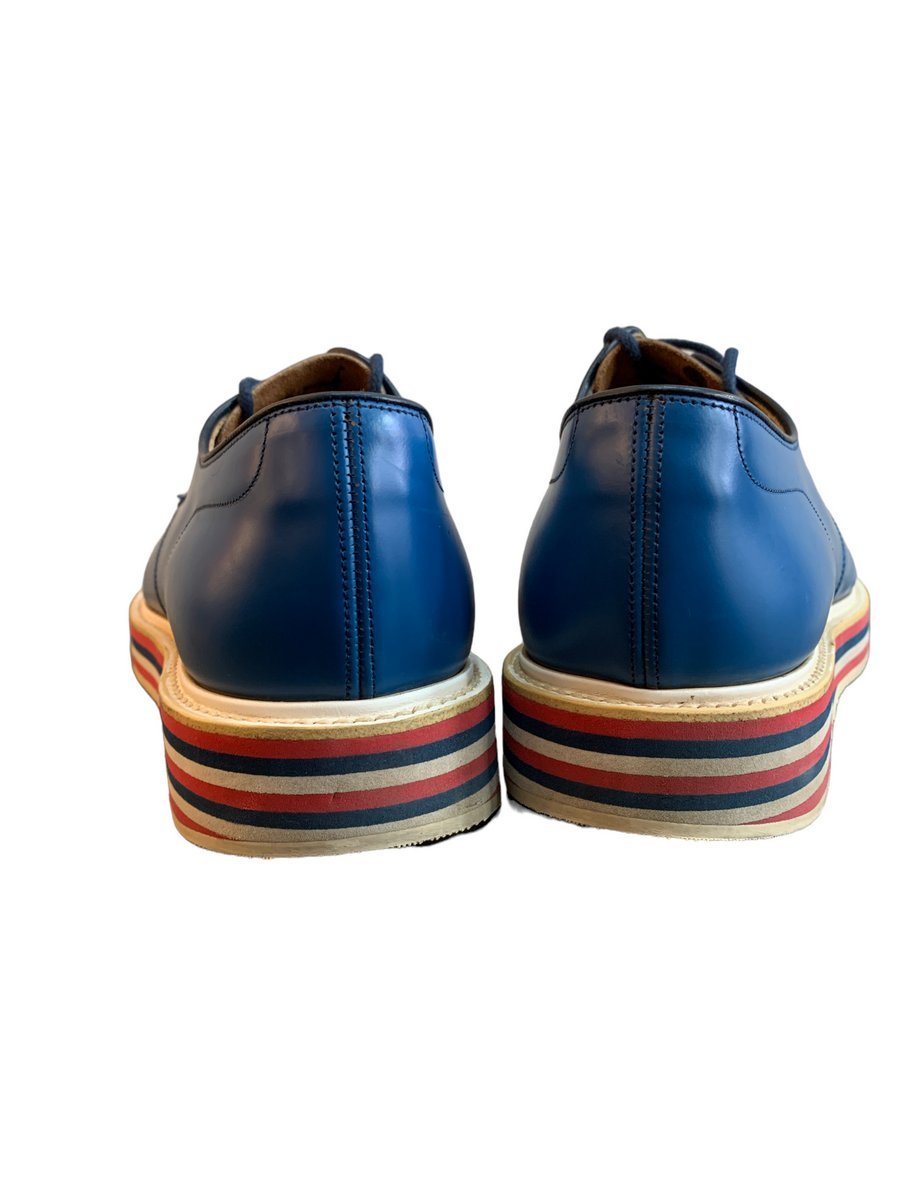 Church's scarpe derby misura 10 (IT 44) colore blu cobalto - AgeVintage
