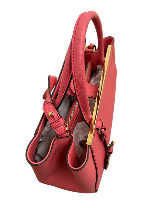 Fendi 2Jours borsa in pelle color rosa acceso - AgeVintage