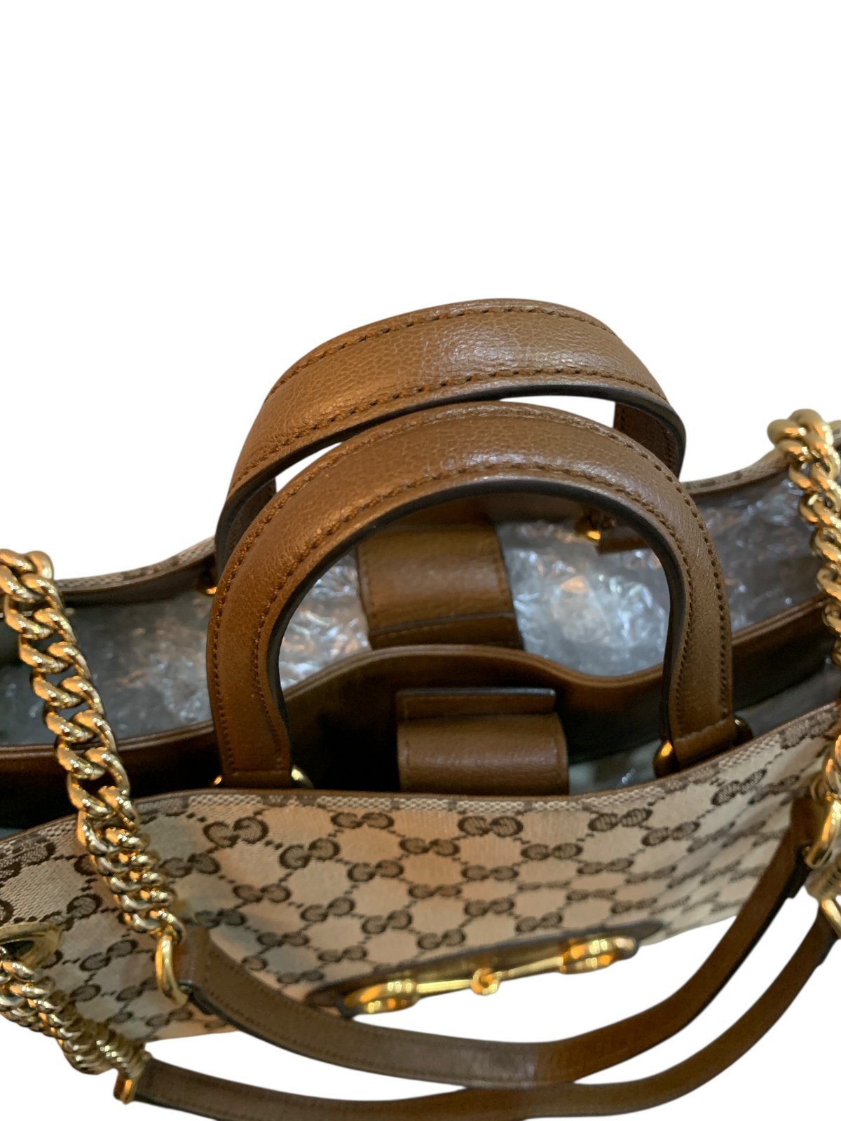 Gucci Horsebit 1955 chain tote bag - AgeVintage
