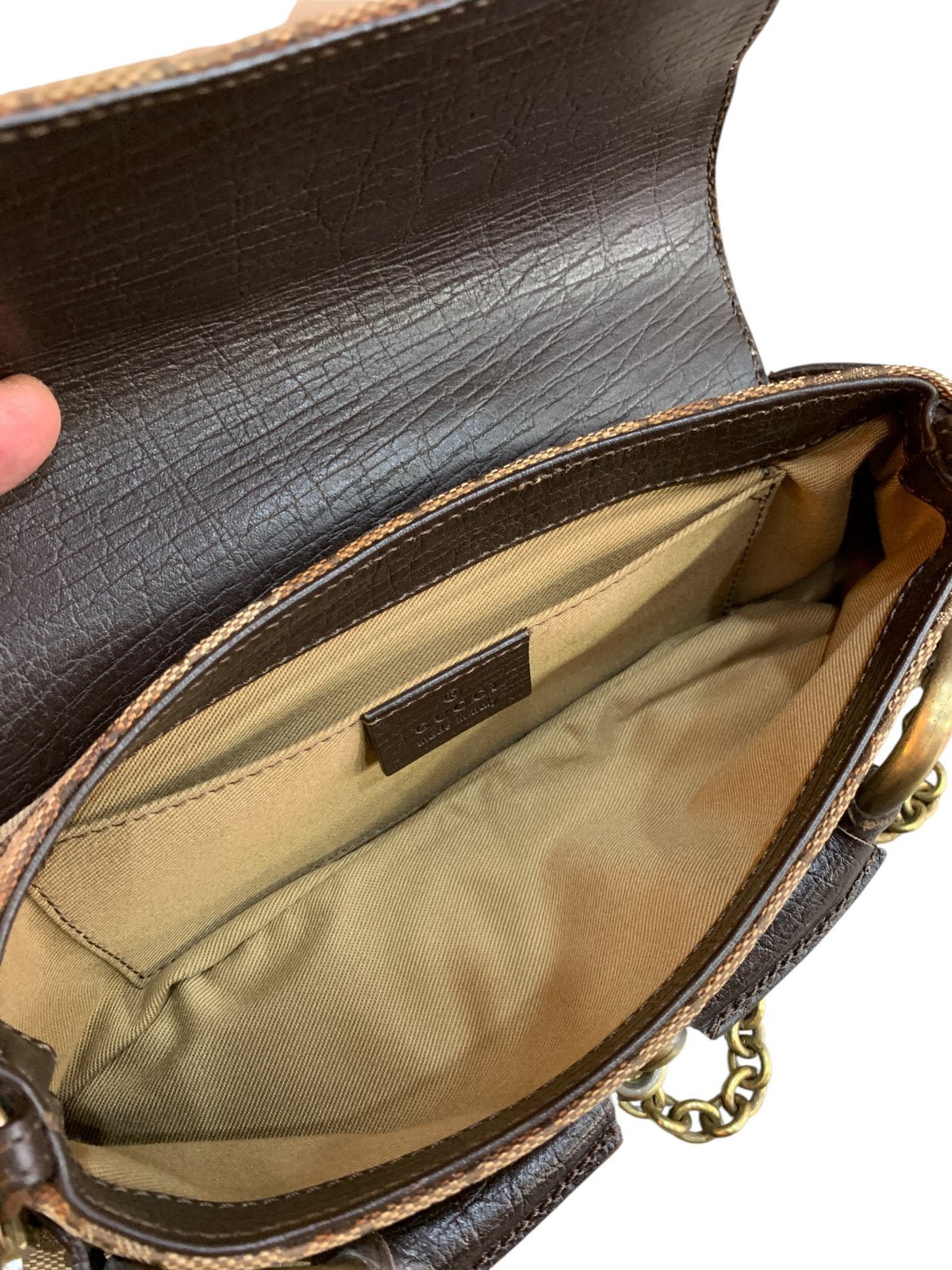 Gucci Horsebit chain 1955 vintage pochette - AgeVintage