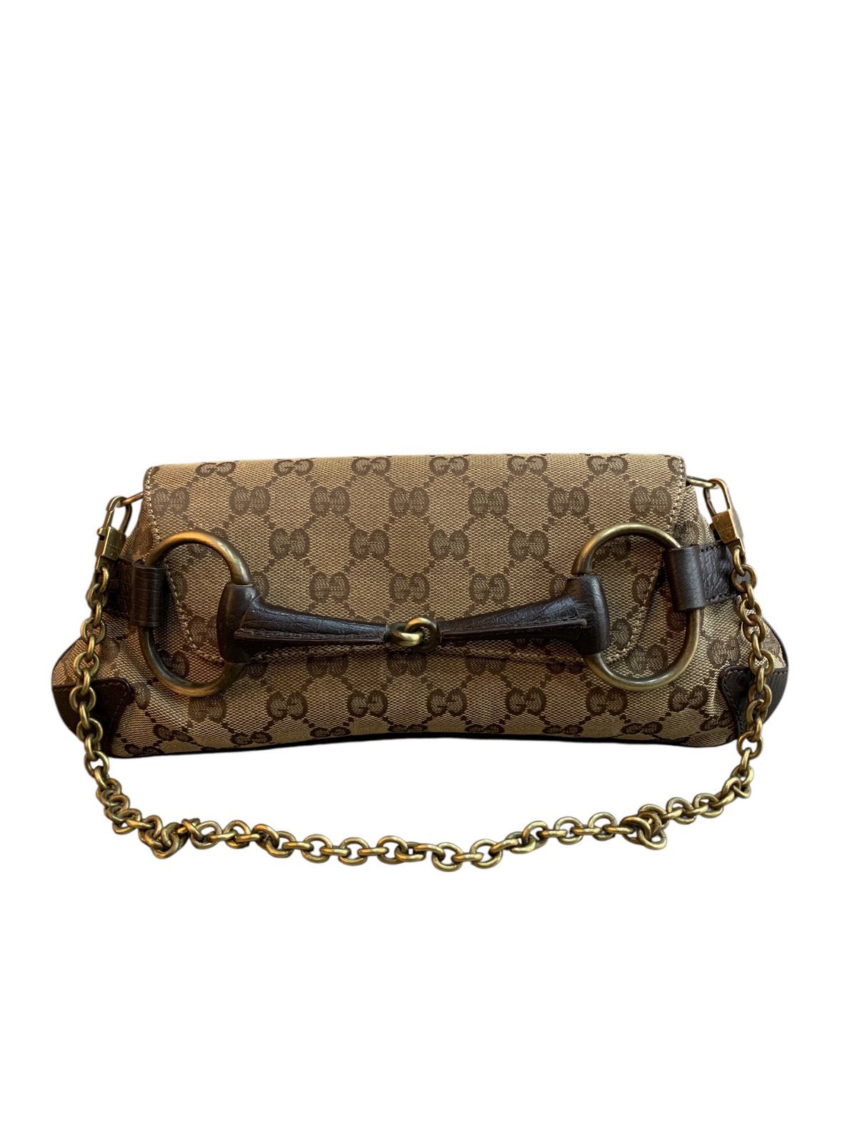 Gucci Horsebit chain 1955 vintage pochette - AgeVintage