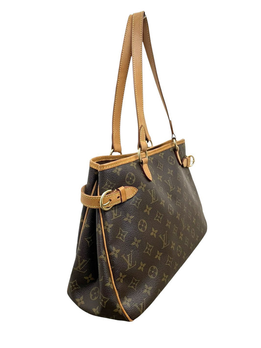 Dettaglio laterale di tre quarti borsa Louis Vuitton Batignolles Horizontal - agevintage