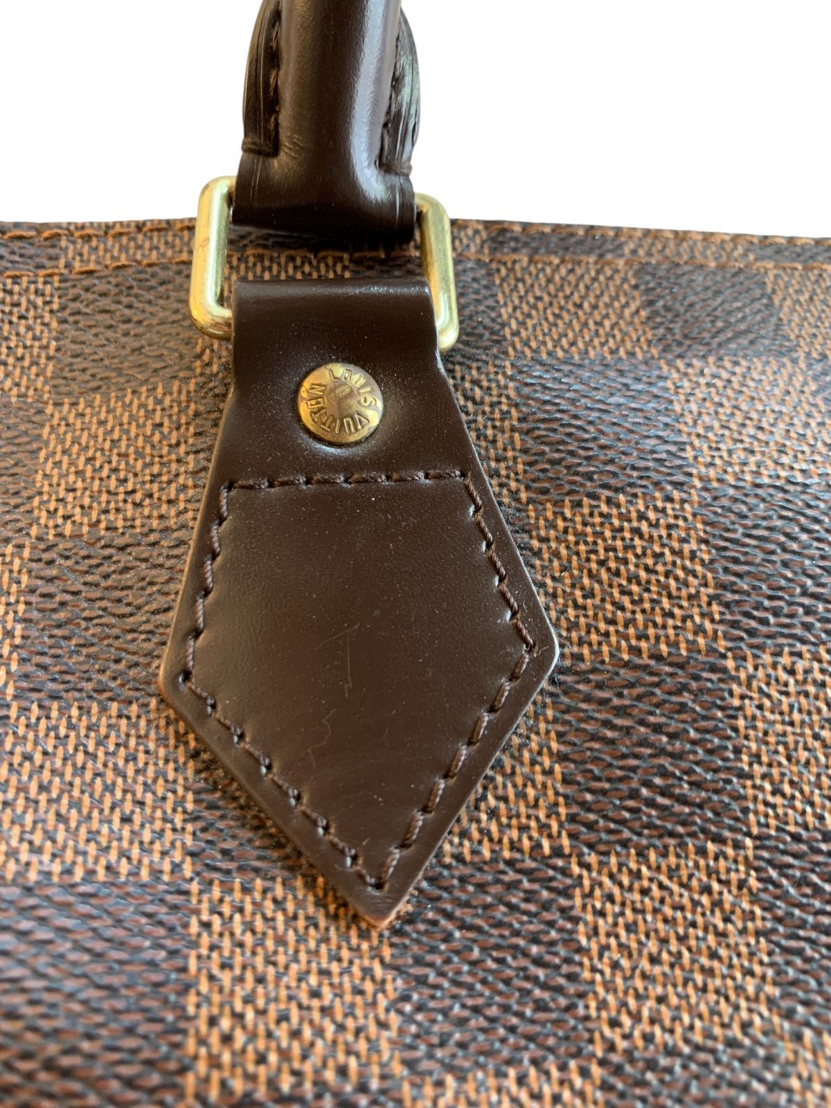 Louis Vuitton Speedy 35 Damier ebene SP0142 - AgeVintage
