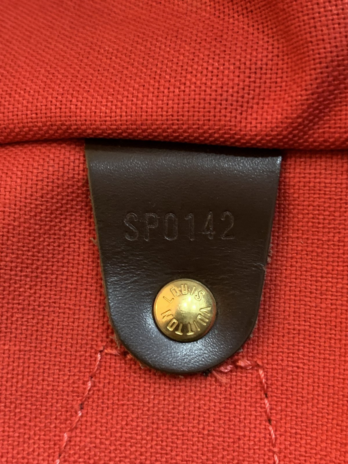 Louis Vuitton Speedy 35 Damier ebene SP0142 - AgeVintage