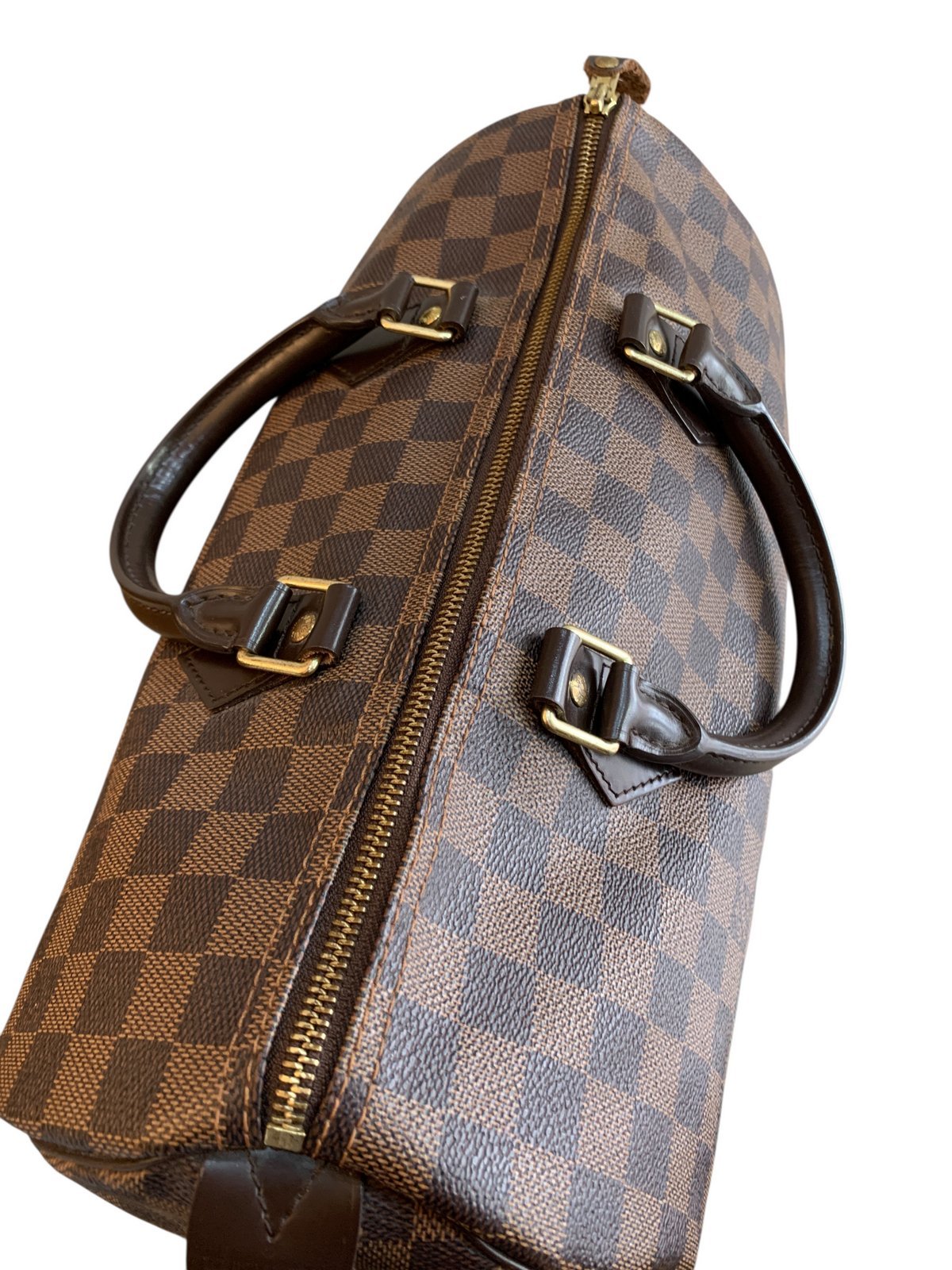 Louis Vuitton Speedy 35 Damier ebene SP0142 - AgeVintage
