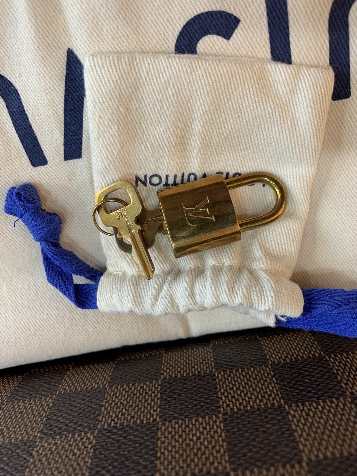 Louis Vuitton Speedy 35 Damier ebene SP0142 - AgeVintage