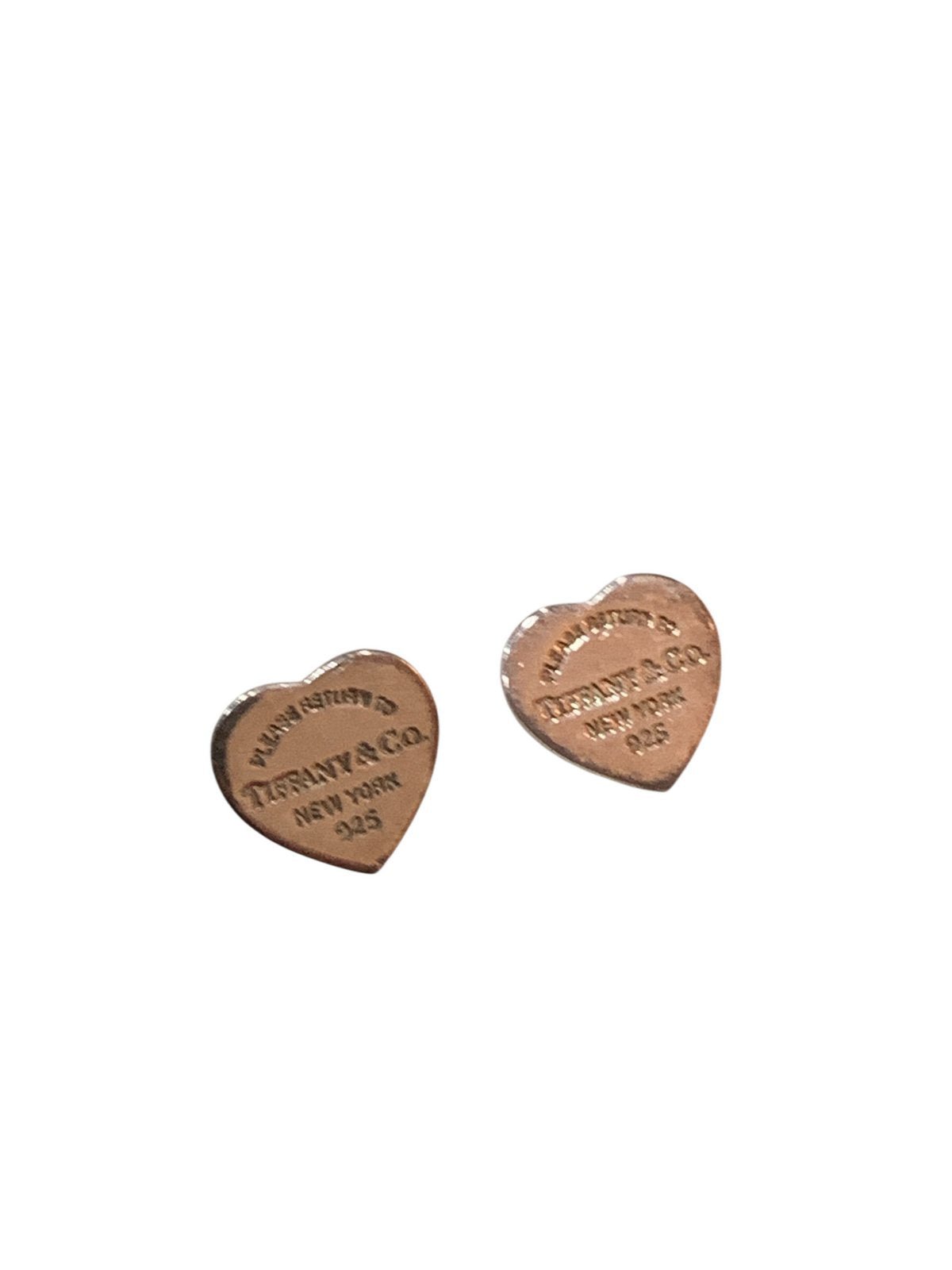 Tiffany & Co. – Orecchini Modello Heart Tag Mini in Argento - AgeVintage