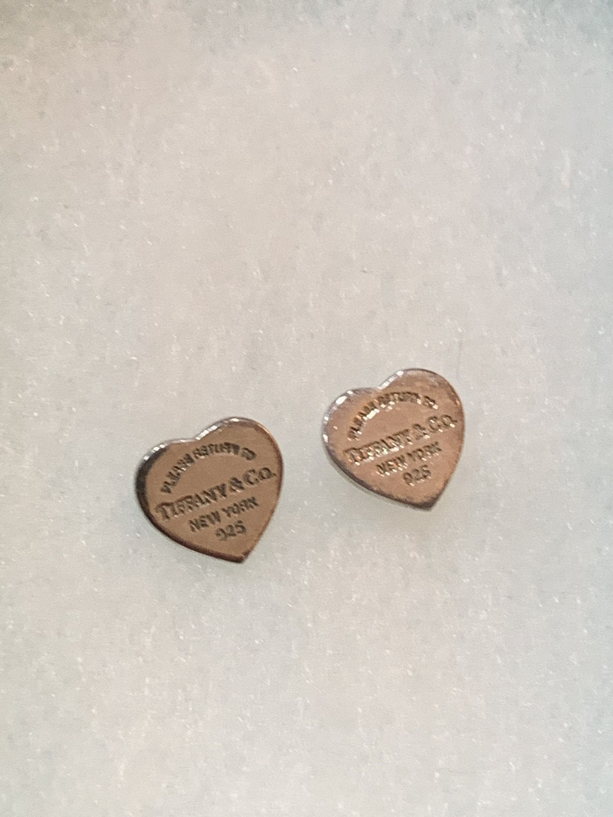 Tiffany & Co. – Orecchini Modello Heart Tag Mini in Argento - AgeVintage
