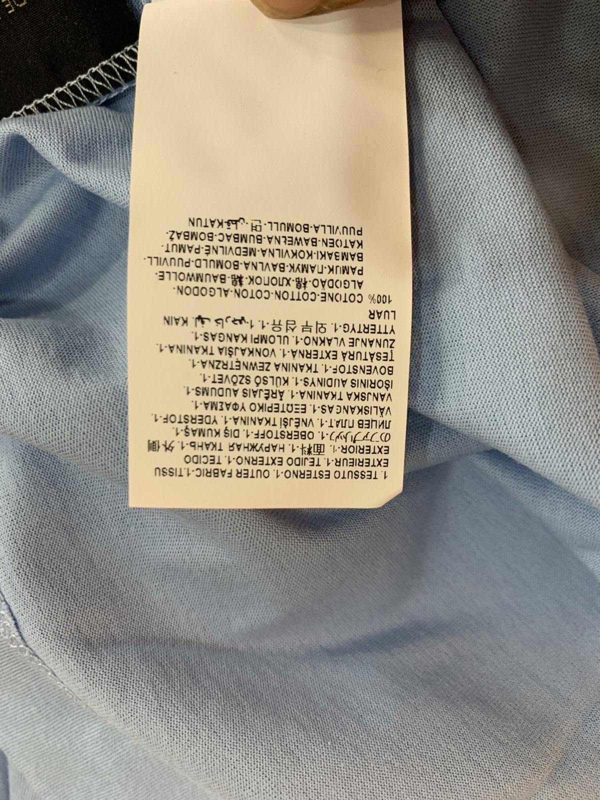 Versace Tribute shirt colore azzurra tg 40 - AgeVintage