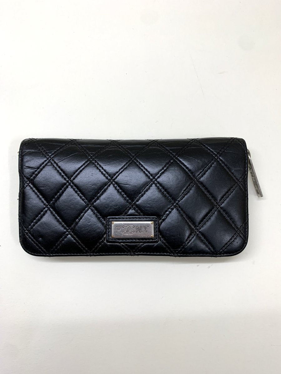 Chanel portafoglio vintage in pelle colore nero AgeVintage