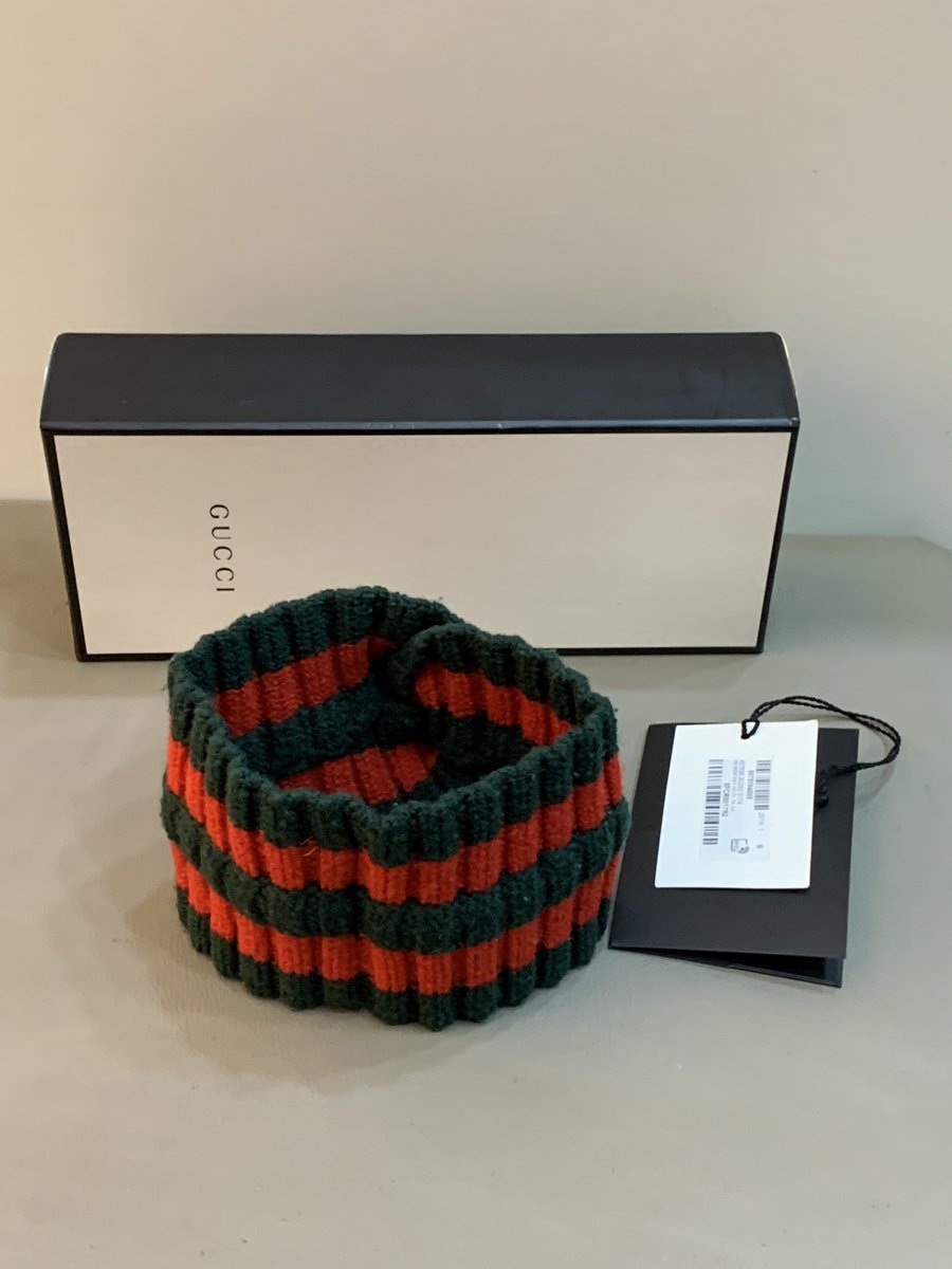 Gucci fascia pe capelli in lana - AgeVintage