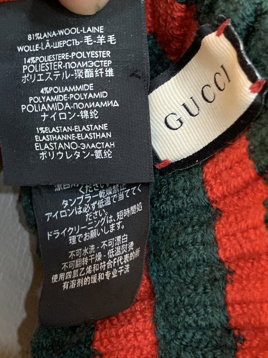 Gucci fascia pe capelli in lana - AgeVintage