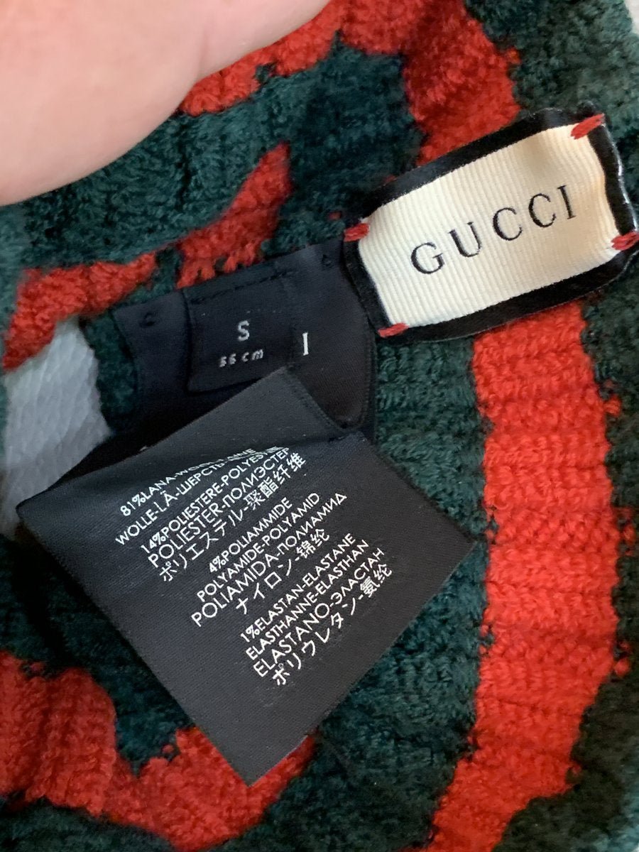 Gucci fascia pe capelli in lana - AgeVintage