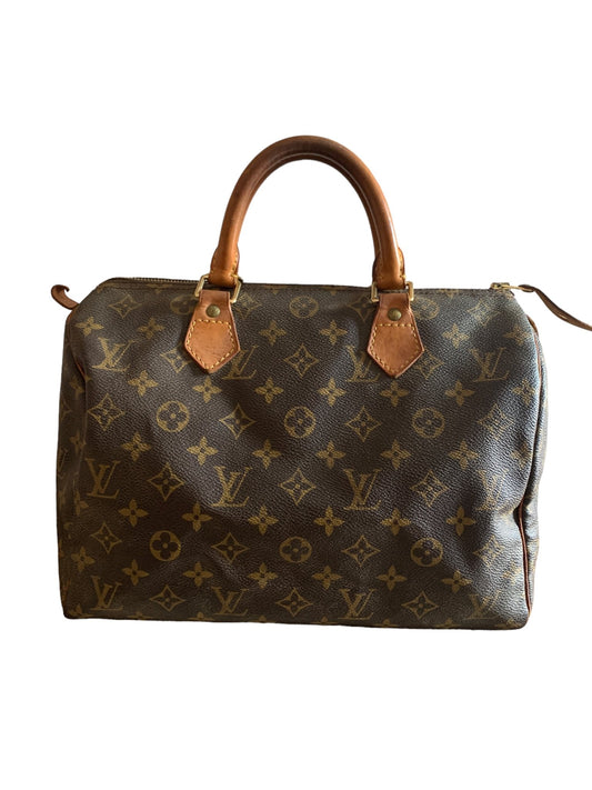 Louis Vuitton borsa bauletto Speedy 30 monogram - AgeVintage