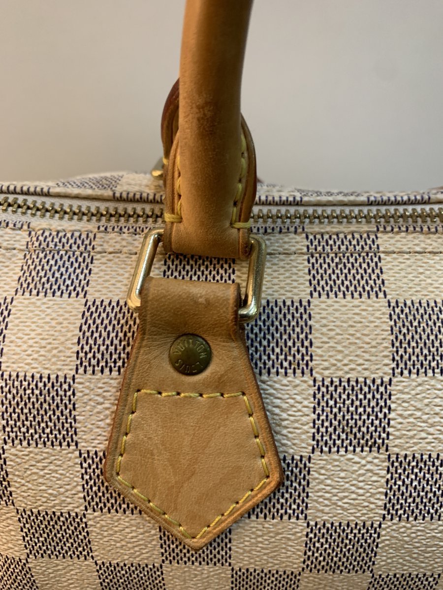 Louis Vuitton speedy 25 damier azur - AgeVintage