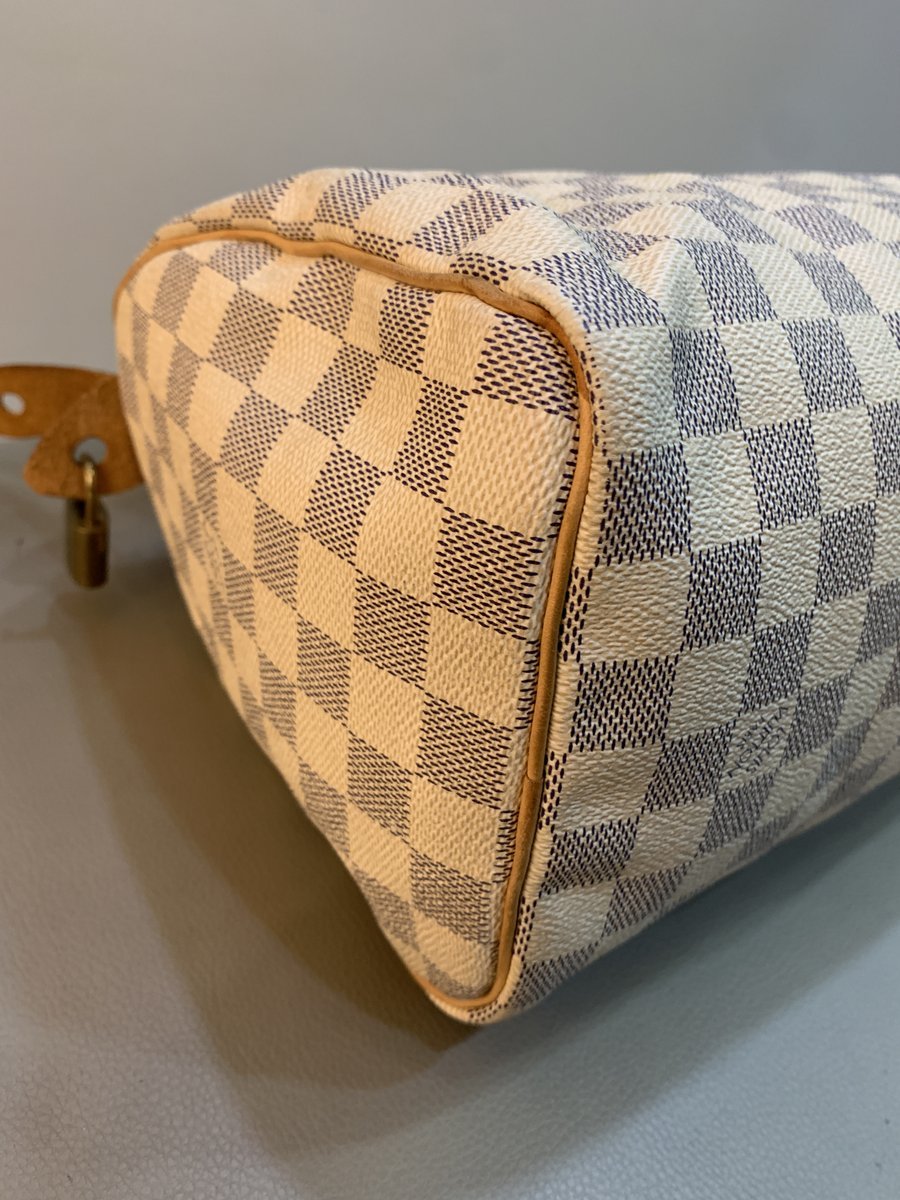 Louis Vuitton speedy 25 damier azur - AgeVintage