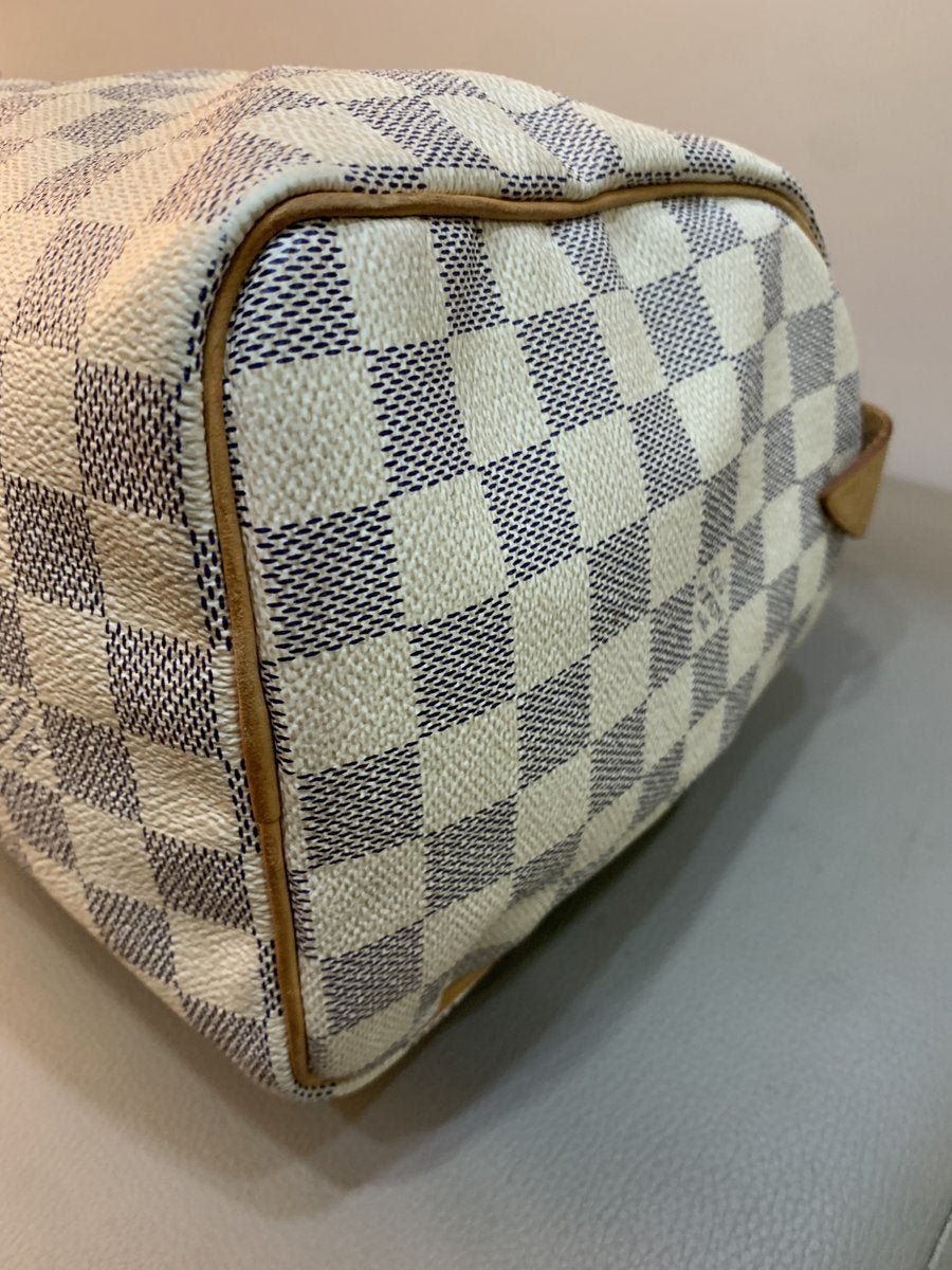 Louis Vuitton speedy 25 damier azur - AgeVintage