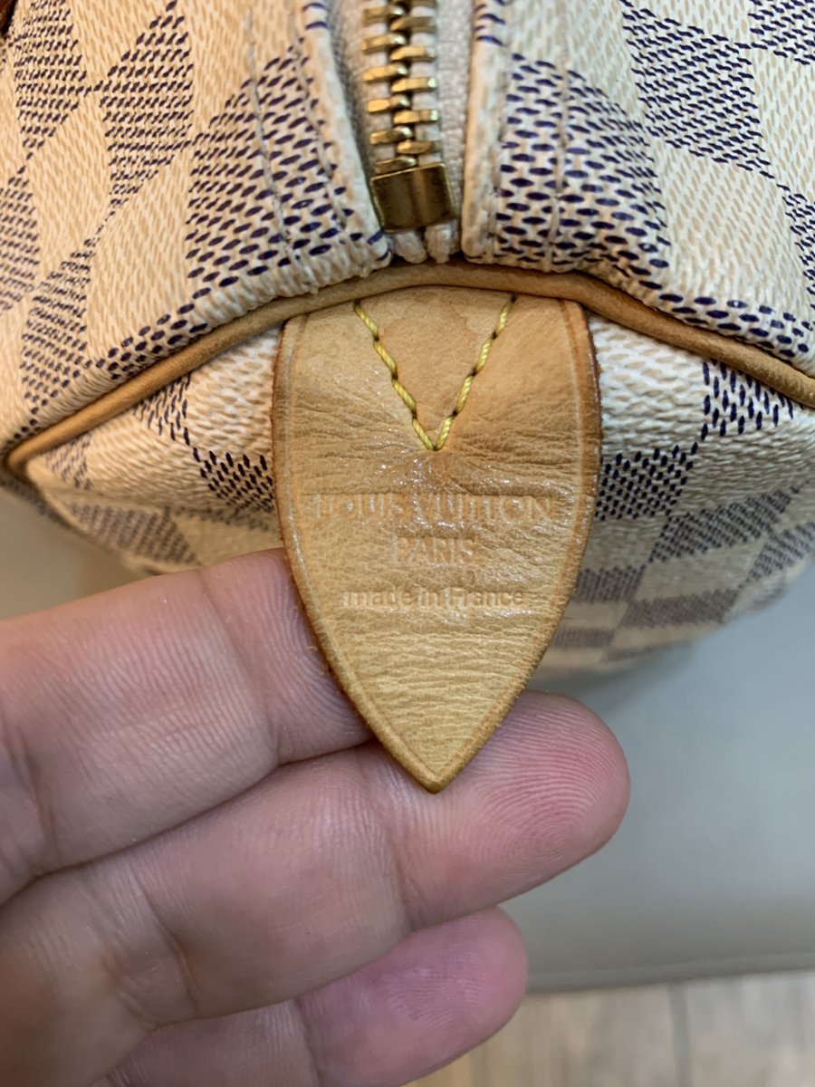 Louis Vuitton speedy 25 damier azur - AgeVintage