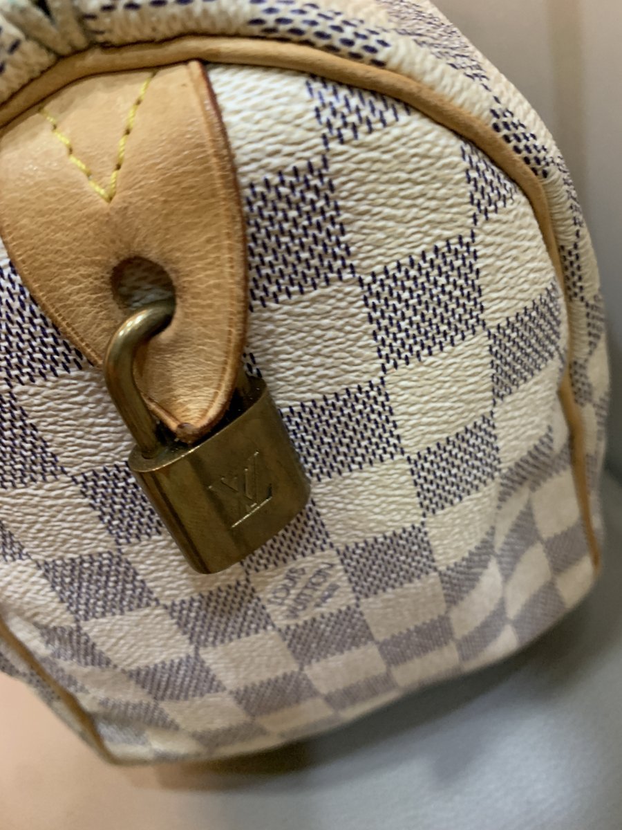 Louis Vuitton speedy 25 damier azur - AgeVintage