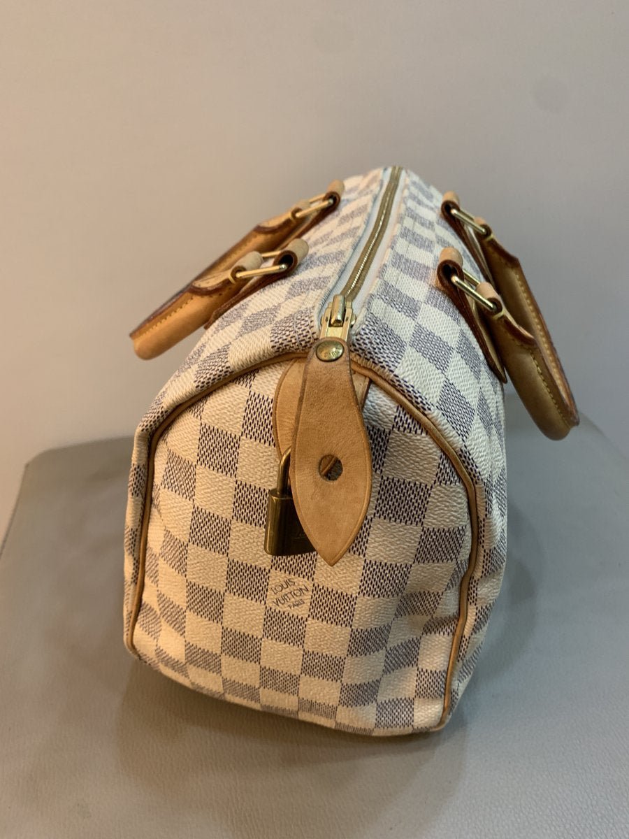 Louis Vuitton speedy 25 damier azur - AgeVintage