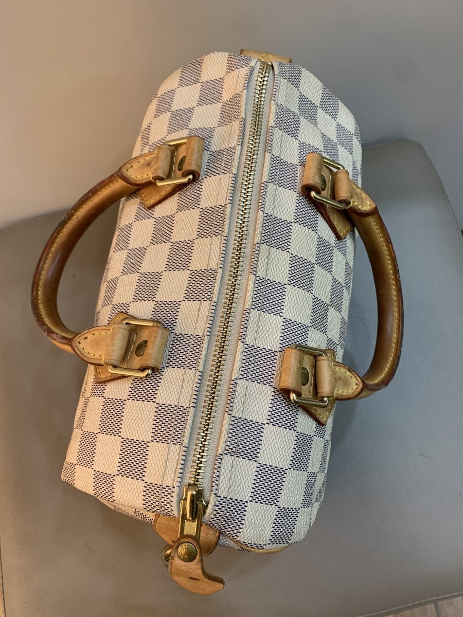 Louis Vuitton speedy 25 damier azur - AgeVintage