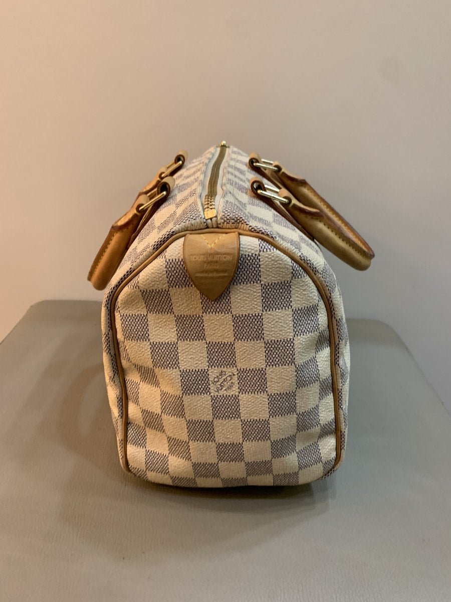 Louis Vuitton speedy 25 damier azur - AgeVintage