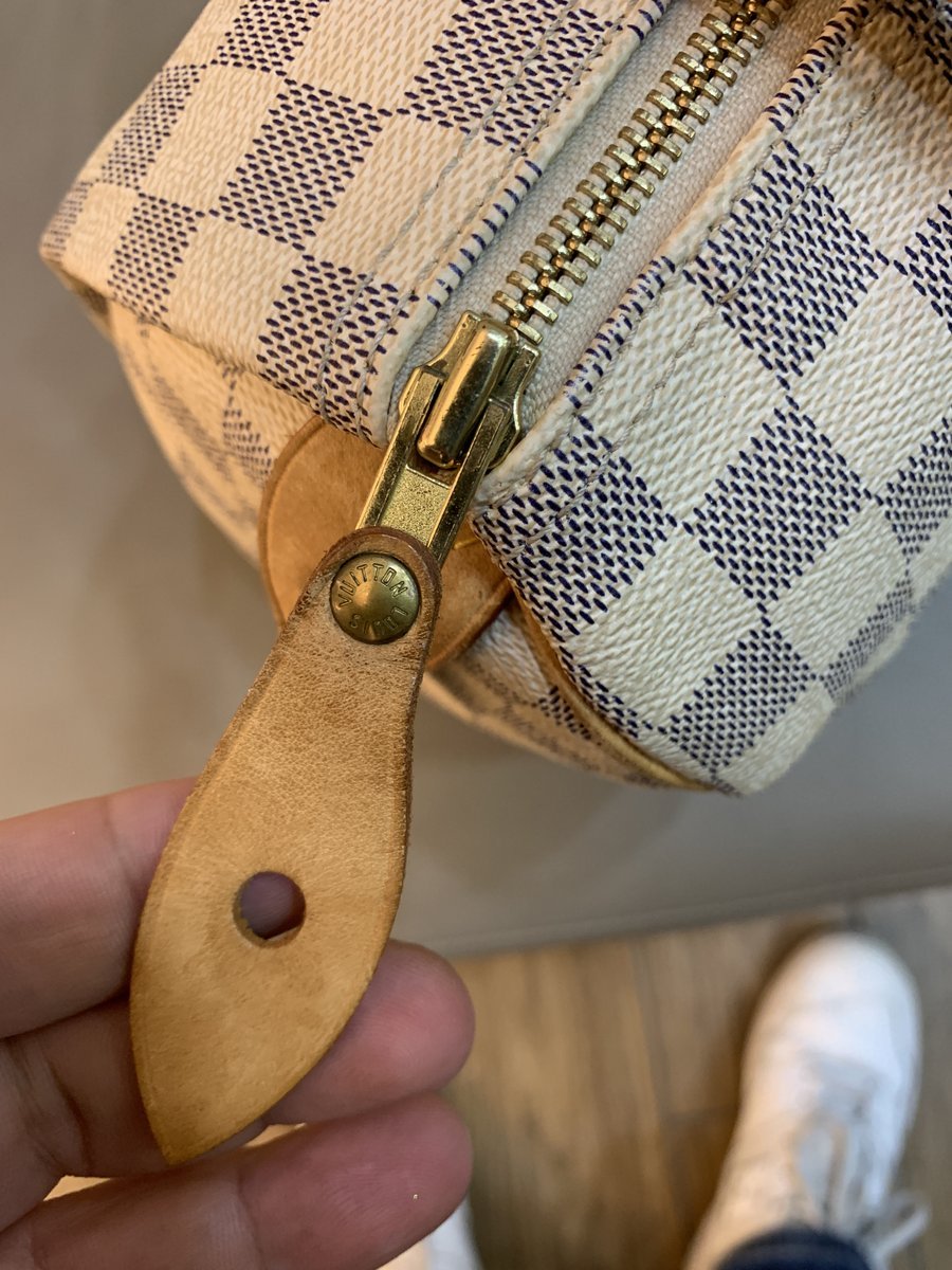 Louis Vuitton speedy 25 damier azur - AgeVintage