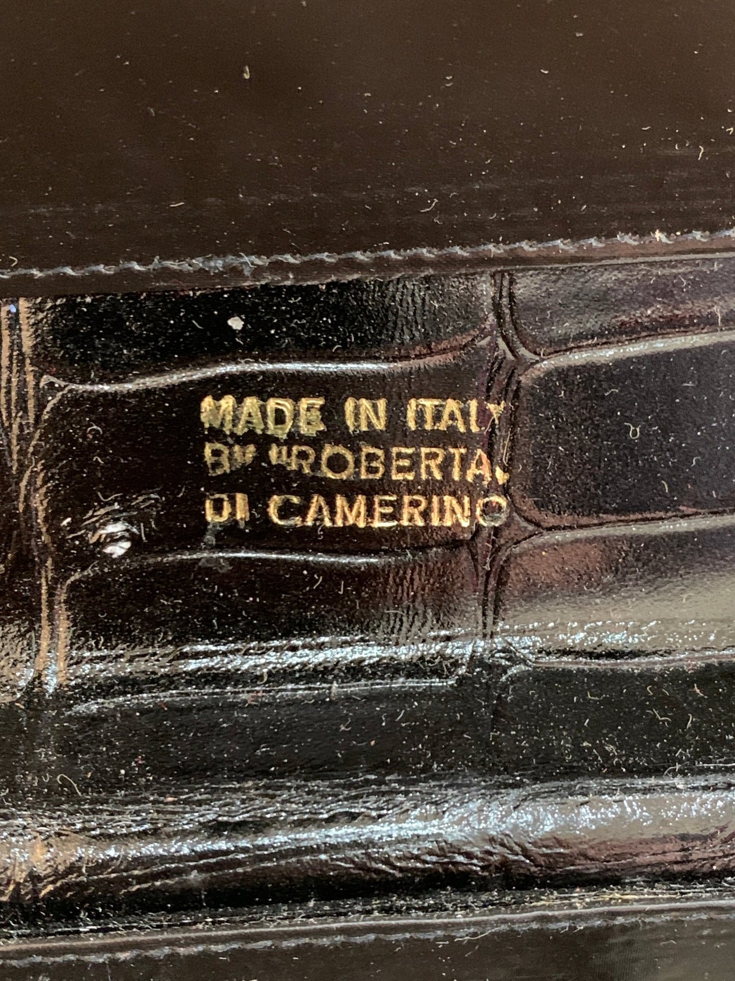 Roberta di Camerino beauty in pelle stampa cocco - AgeVintage