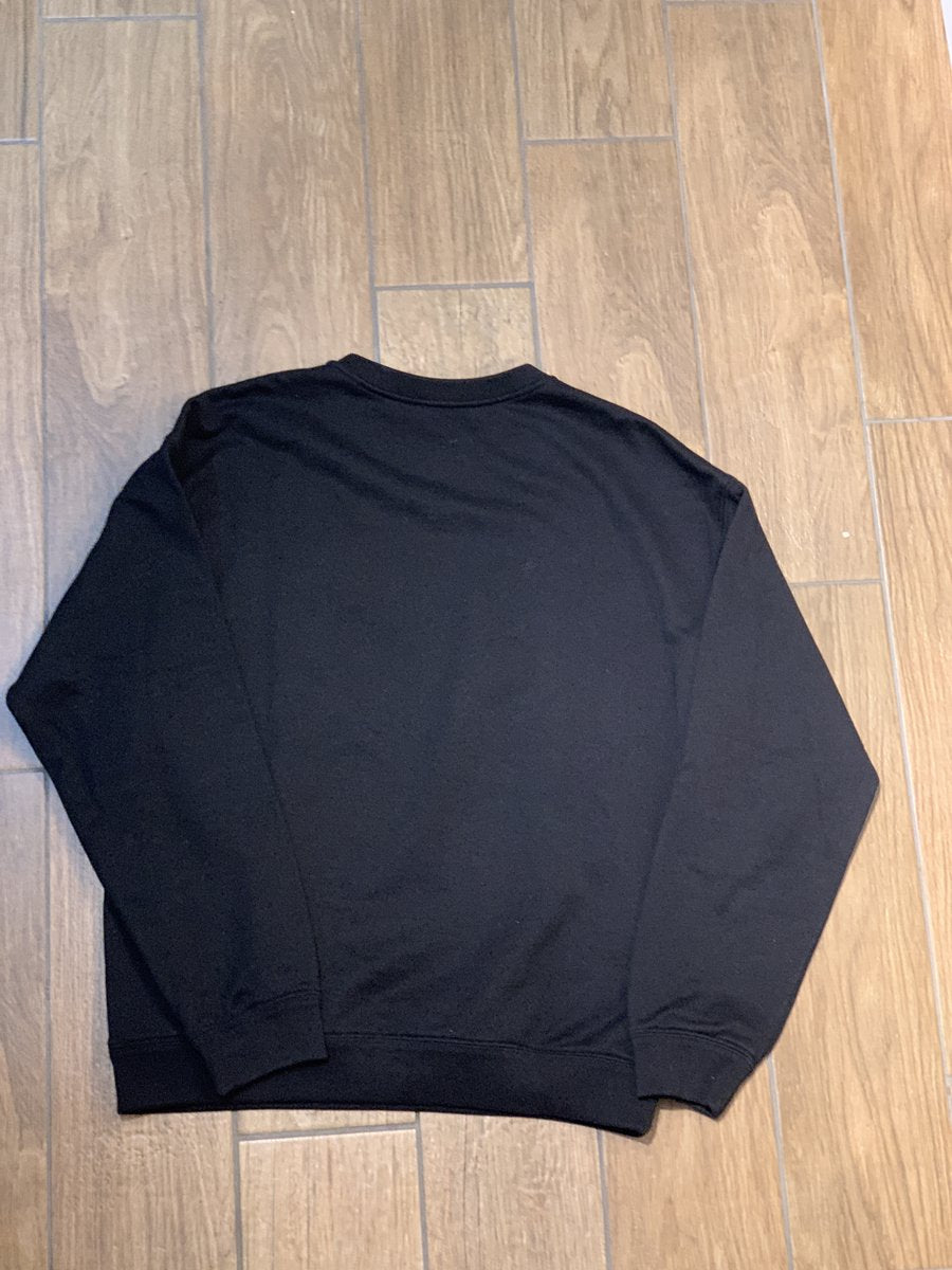 Versace Felpa in cotone con logo ricamato tg. M - AgeVintage