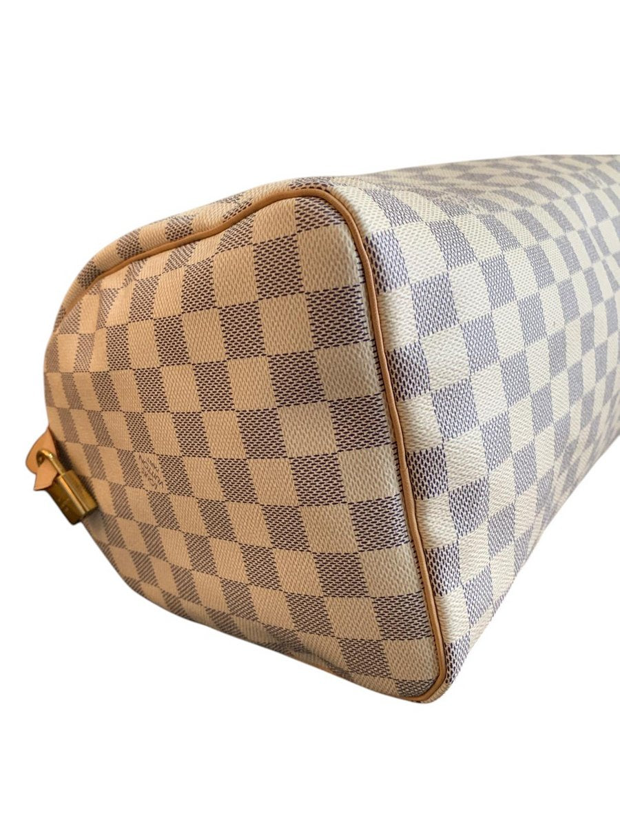 Louis Vuitton speedy 30 damier azur MB0221