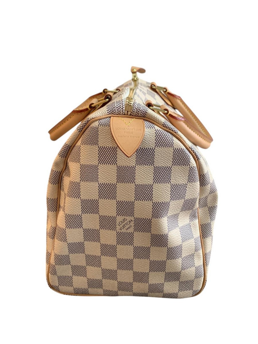 Louis Vuitton speedy 30 damier azur MB0221