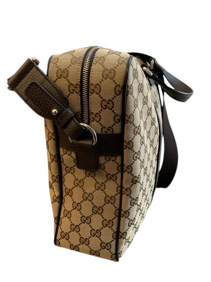 Gucci borsa cartella in tela GG modello 449168