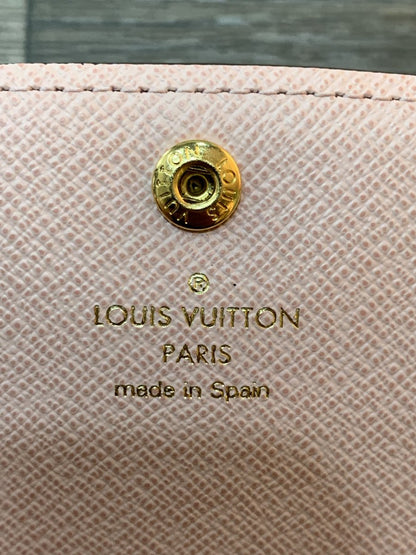 Louis Vuitton Portafoglio Emilie – Damier Ebene / Rosa Ballerina