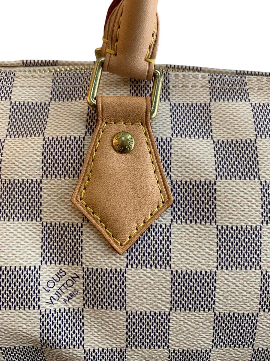 Louis Vuitton speedy 30 damier azur MB0221