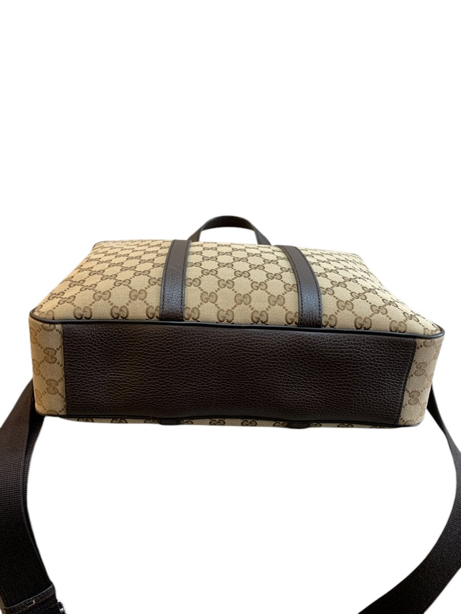 Gucci borsa cartella in tela GG modello 449168