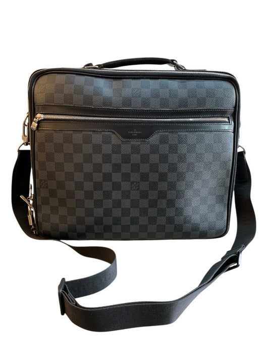 Louis Vuitton Steve cartella in damier grafite N58030