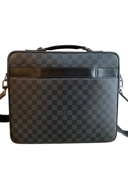 Louis Vuitton Steve cartella in damier grafite N58030