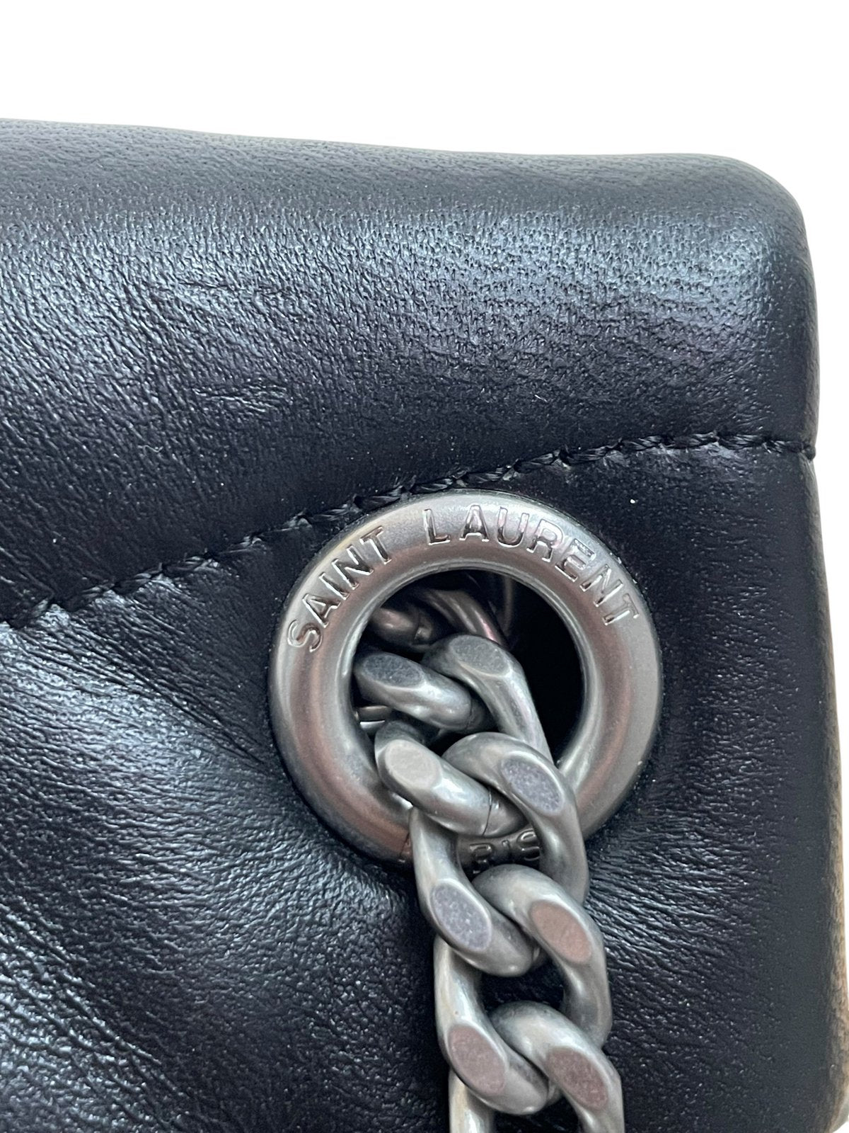 Saint Laurent Puffer Sall - dettaglio hardware -