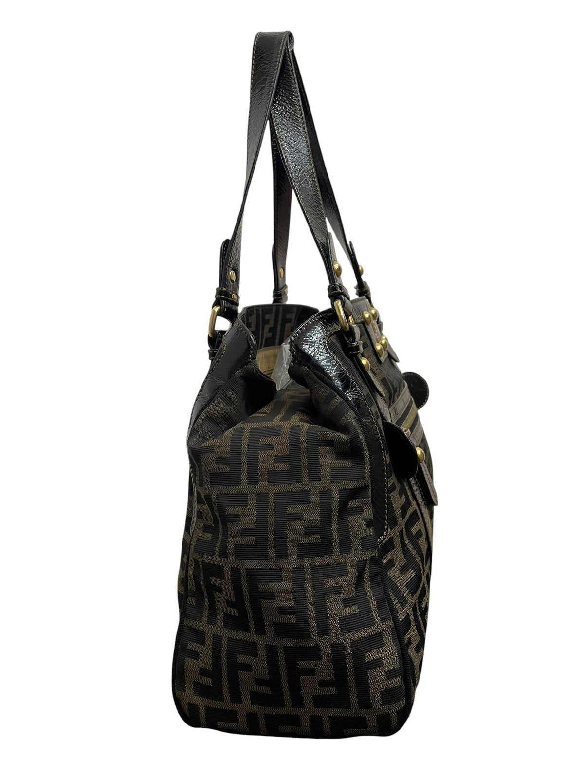 Borsa Fendi modello 8BN205 vintage originale - Vista di profilo