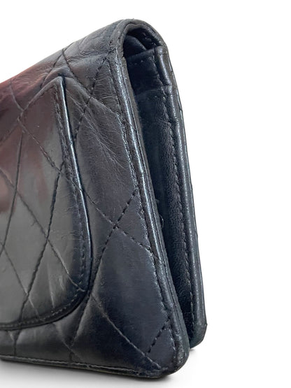 Chanel portafoglio Reissue angolo destro dettaglio pelle