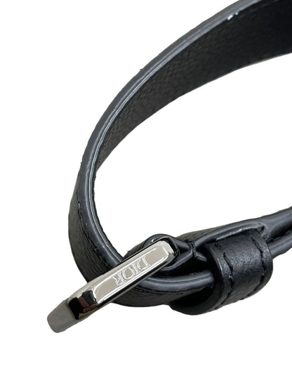 Christian Dior Mini Borsa Gallop in Jacquard Oblique Beige e Nero - AgeVintage